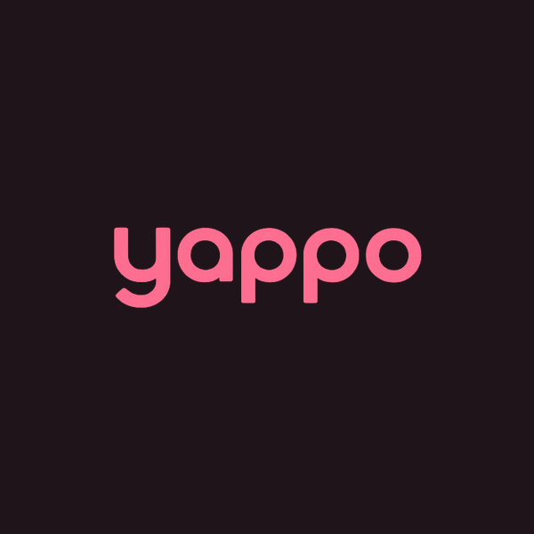 The Yappo logo, a free chat with strangers app and Omegle alternative